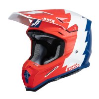 casco cross JUST1 J22-F REVOLTE RED