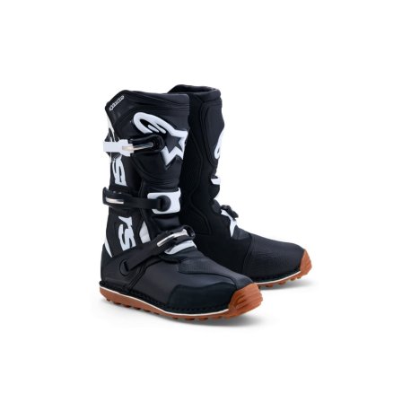 Botas alpinestars Tech-T negro-blanco-goma