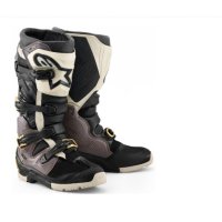 Botas alpinestars tech 7 enduro drystar black-gold