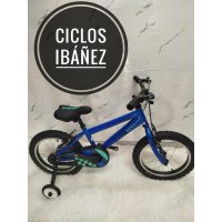 Bicicleta infantil jl-wenti "18" azul mod race 2027