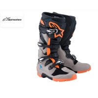 Botas alpinestars tech 7 enduro gris-naranja 2027