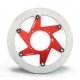 Disco de freno BERINGER Aeronal redondo flotante - rojo