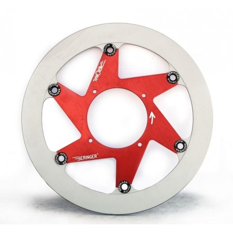 Disco de freno BERINGER Aeronal redondo flotante - rojo