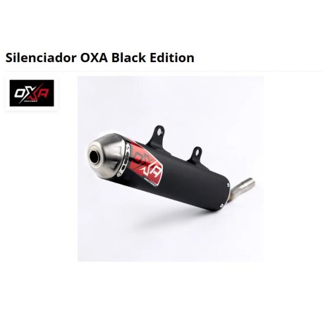 Silenciador OXA Black Edition beta RR200 2022-2026 204010201