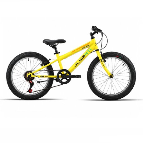 bicicleta infantil jl-wenti "20" amarillo 5 velocidades race 2027