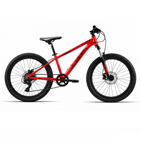 BICI 26" JL-WENTI ALUM "RC230" 1x7 2027 ROJO disco hidraulico