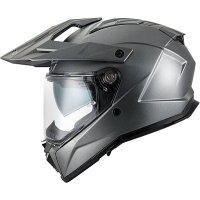 Casco trail APEX AT300 gris plomo mate