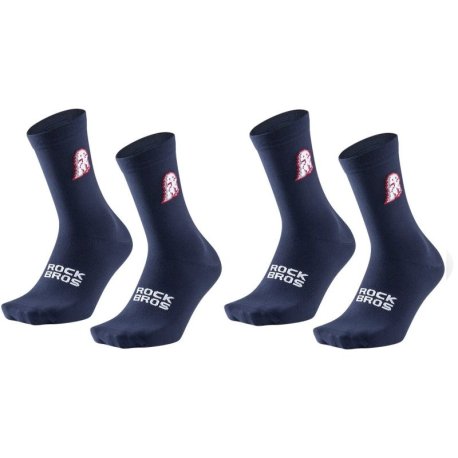 Rockbros Pack 2 Pares calcetines Transpirables azul