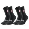 Rockbros Pack 2 Pares calcetines Transpirables negro