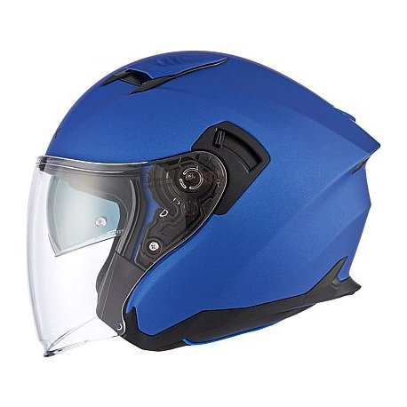 Casco APEX JI200 azul metalizado mate