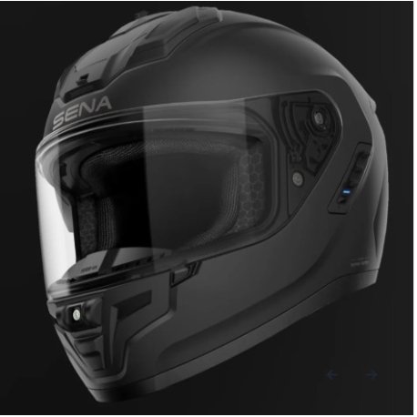 casco integral sena phantom anc mesh negro mate