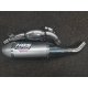Sistema escape completo HGS 4T Acero gris EXC450/500F 20-23 FE450/501 20-23