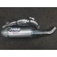 Sistema de escape completo HGS 4T nuevo diseño KX250X Enduro 25- Tapa de acero