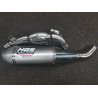 Sistema de escape completo HGS 4T nuevo diseño KX250X Enduro 25- Tapa de acero