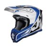 Casco cross just-1 J22-F talent White-blue 22.06