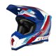casco cross JUST1 J22-F Performance rojo-blanco-azul 22.06