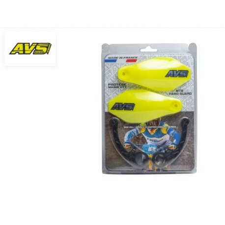 Paramanos bicicleta avs amarillo plastico PM112