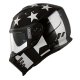 Casco integral Simpson Venom negro-oro-blanco ECE 22.06 con visor solar y Pinlock MaxVision