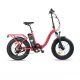Black friday ebike prowen 20X4.00 PLEGABLE ROJA ALUMINIO 7V F/DISCO MEC. 250W / 13Ah