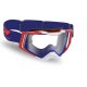Gafas Cross PROGRIP 3309 Rapid Rojo/Blanco/Azul Lente Transparente PZ3309TR-147