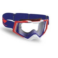 Gafas Cross PROGRIP 3309 Rapid Rojo/Blanco/Azul Lente Transparente PZ3309TR-147
