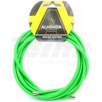 Funda cable acero laminado ø5 verde 2m