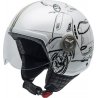 CASCO JET NZI ZETA GRAPHICS W-TURIA VESPA BLANCO