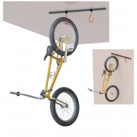 Soporte de bicicleta al techo/pared super b tb-1817