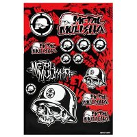 Pegatina metal mulisha (45x31)