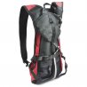 MOCHILA 1.5L. NEGRO/ROJO 320X200MM