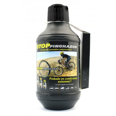 BOTE ANTIPINCHAZOS 130ml-Camara Bici STOP ANTIPINCHAZOS