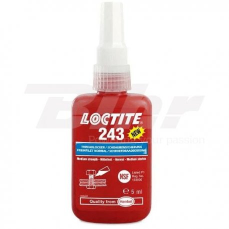 Fijador de roscas de media resistencia LOCTITE 243 botella 5ML