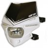 Careta Portafaro UFO Homologada Stealth Blanco