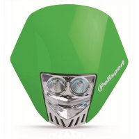 Careta Polisport HMX LED verde