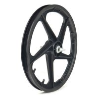 Rueda delantera plastico bmx,negro "20"