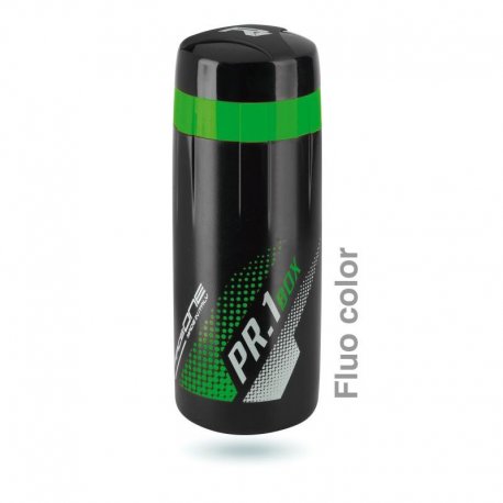 BIDON HERRAMIENTAS RACEONE "PR1BOX" 600 ML, NEGRO-VERDE