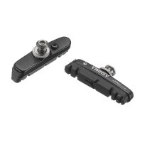 2 ZAPATAS CARRETERA CARTUCHO SHIMANO STANDARD, NEGRO