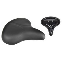 SILLIN BICI ESTATICA PVC FOAM, C/TORNILLOS, NEGRO 30x30, TORNILLOS DE COGIDA DE 8 MM