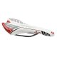 SILLIN MTB "VADER" BLANCO/ROJO S/NUEZ 270X130MM