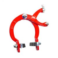 FRENOS HERRADURA BMX, 2PCS ALUMINIO ROJO