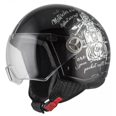 Casco NZI jet zeta 2 tank silver