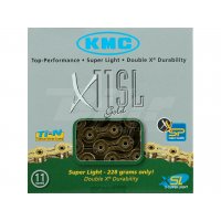 Cadena KMC X-11SL 112 Pasos Index 11V (5,5mm) Color oro. 228gr
